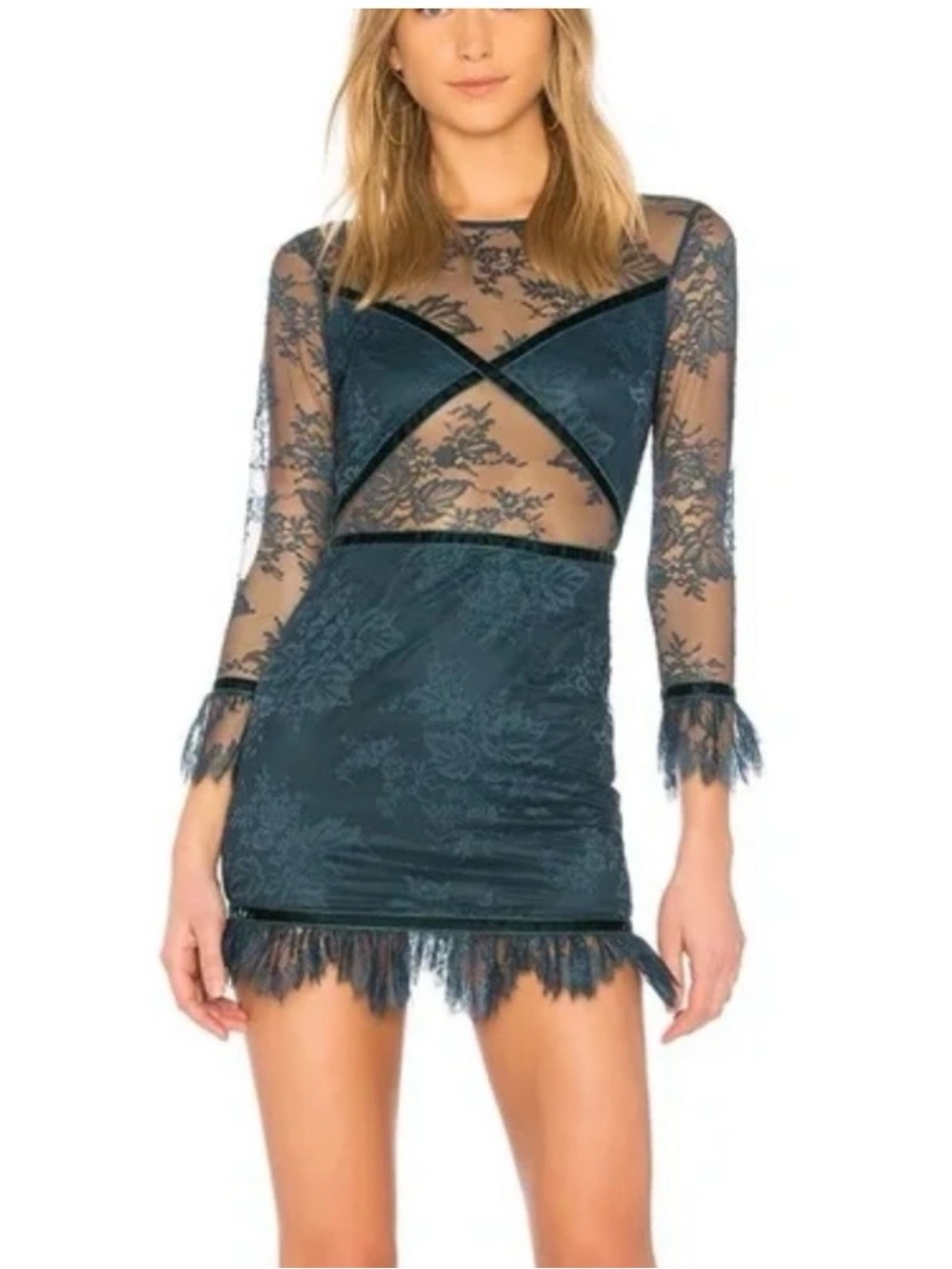 Lovers + Friends Shimmer Mini in Topaz